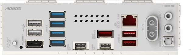 Pllakë amë GIGABYTE X870E AORUS PRO ICE, AM5, ATX, DDR5, Wi‑Fi 7, 2.5GbE, USB4, e bardhë/argjend