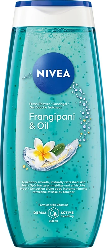 Xhel dushi për femra Nivea Frangipani & Oil 250ml
