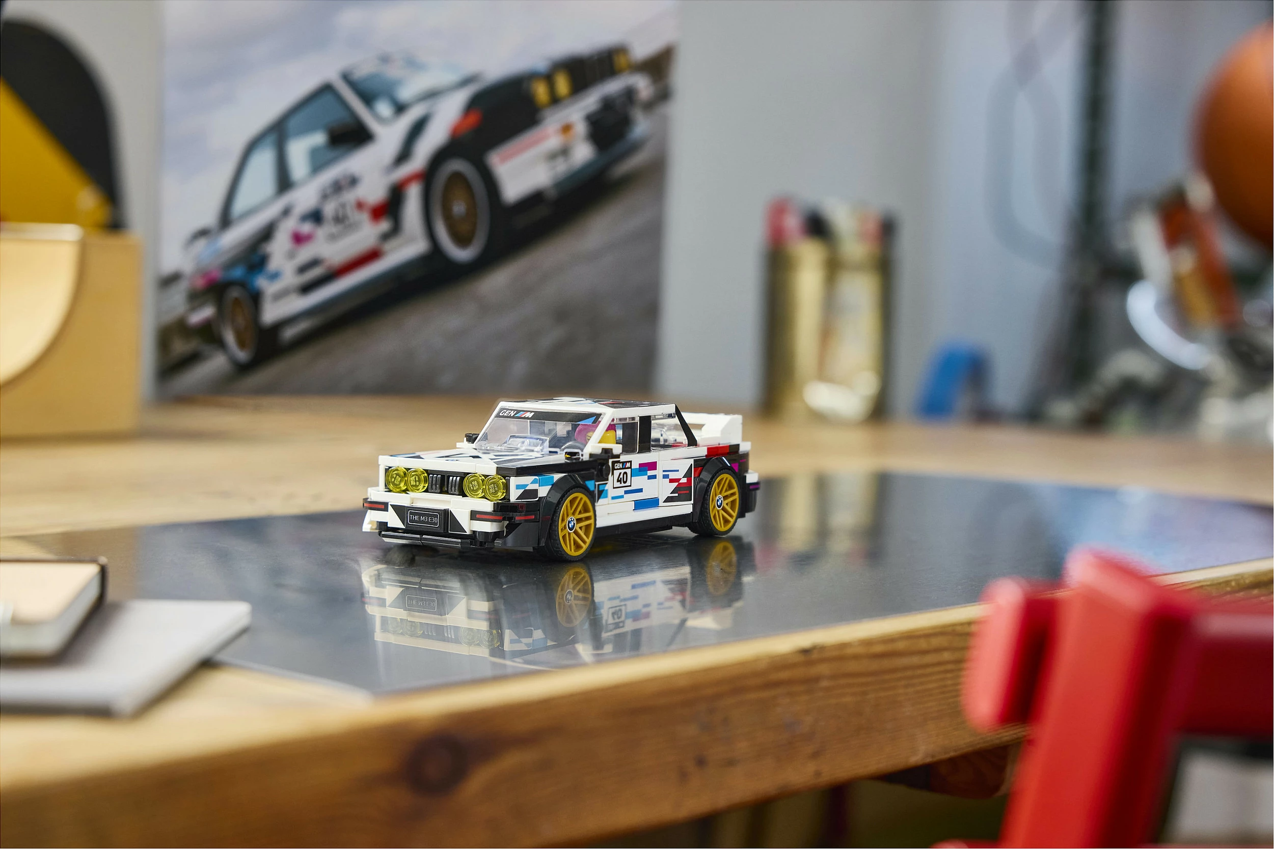 Set LEGO Speed Champions BMW M3 (E30) 77263, 358 copë, 9+, bardhë