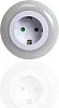 Dritë nate me prizë Ultron 185959, sensor drite, IP20, 1 kWh/1000h, e bardhë