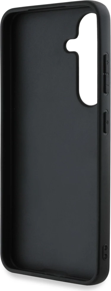 Mbështjellës Guess Grained Big 4G Logo Small Classic Logo për Samsung Galaxy S25, Kafe
