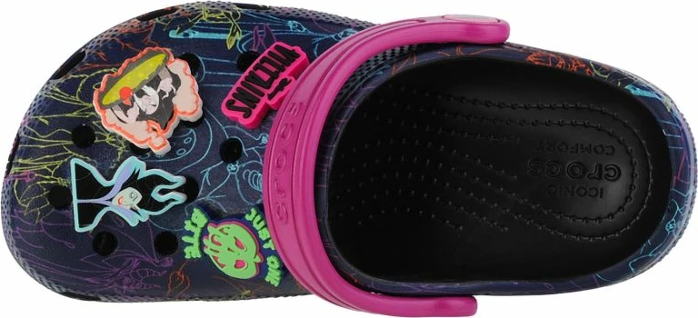 Atlete për fëmijë Crocs, Disney Villains Classic, blu marine