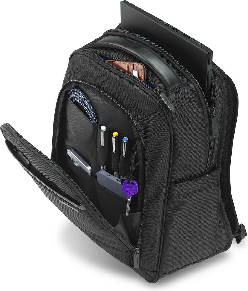 Shpinë Kensington Contour 2.0 Executive për laptop 14", e zezë
