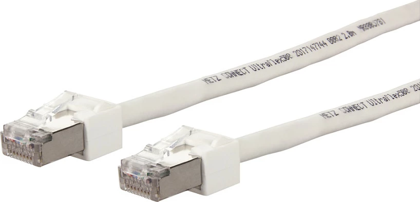 Kabllo rrjeti METZ CONNECT 13084U5088-E, Cat6, S/FTP, 5 m, RJ45-RJ45, e bardhë
