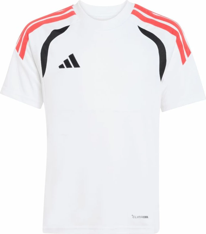 Fanellë për fëmijë adidas, e bardhë, e zezë dhe e kuqe