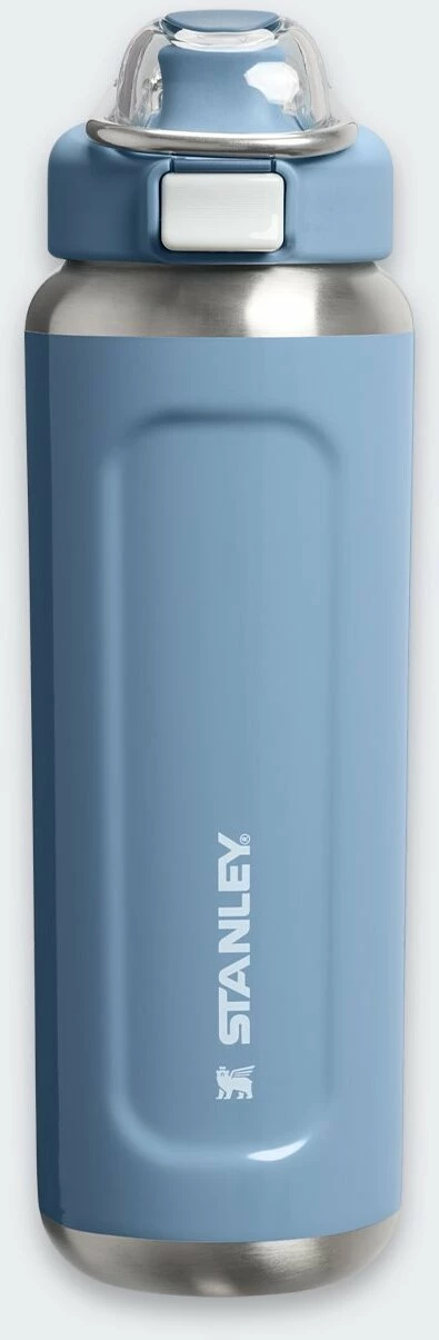 Shishe termike Stanley Wellspring 0.71 L, izolim vakum i dyfishtë, e mbyllur hermetikisht, Indigo