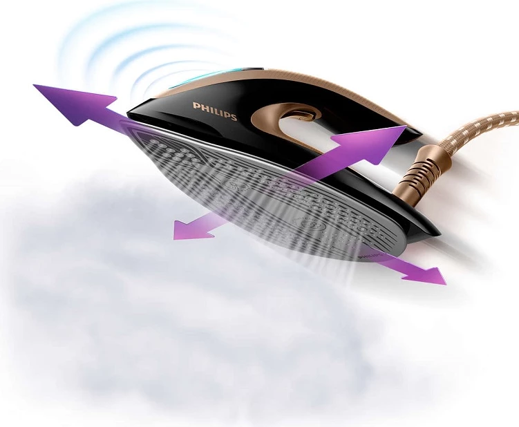 Hekur me gjenerator avulli Philips PerfectCare Elite Plus GC9682/80 2700W 1.8L 8 bar, i zi