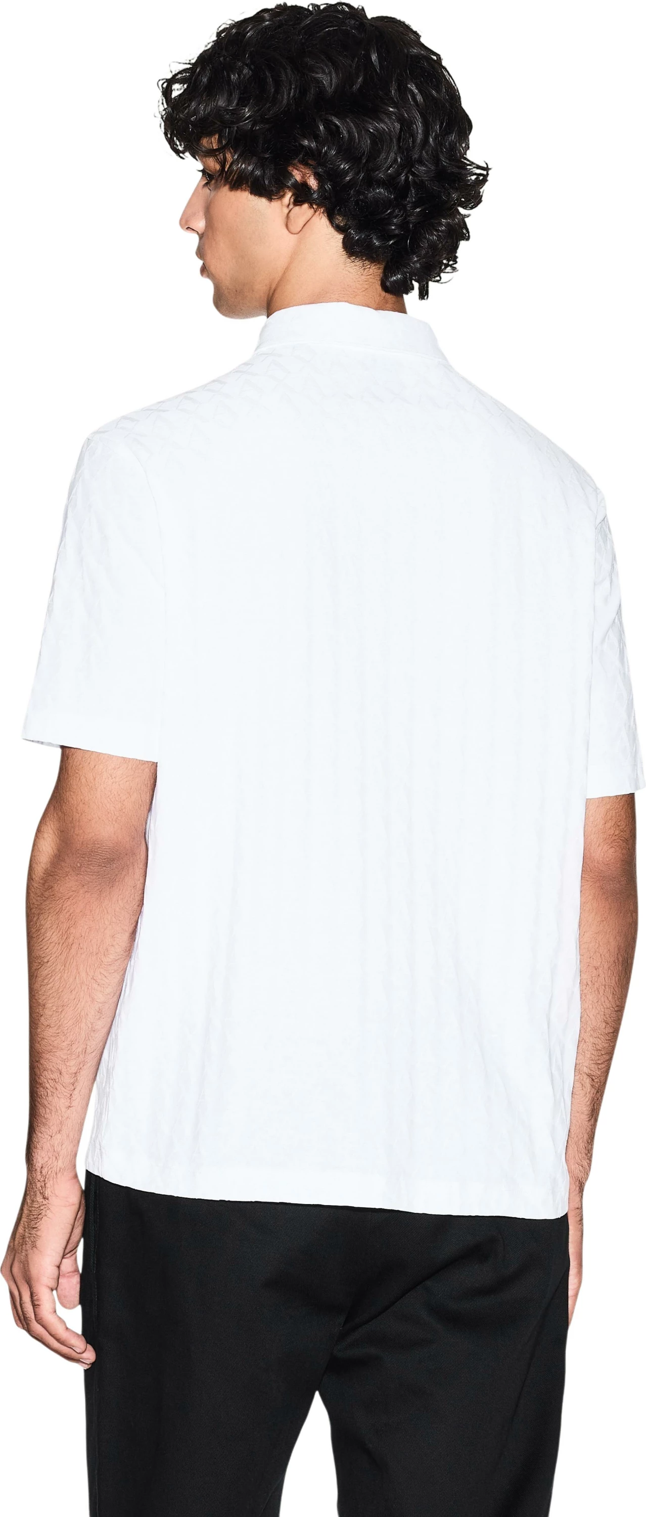 Maicë polo për meshkuj Armani Exchange XM001292 AF10337, e bardhë [Madhësia: XL]