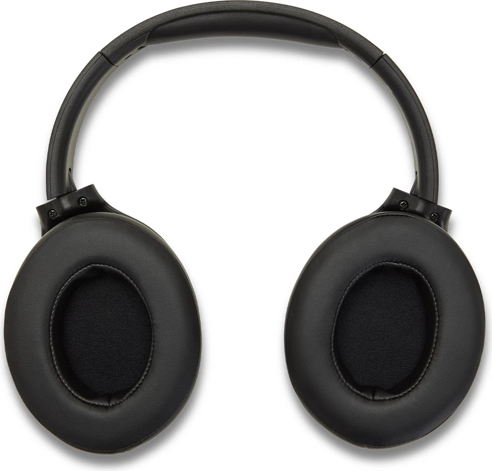 Kufje Bluetooth Aiwa HST-250BT, over-ear, HyperBass, microSD, AUX, 12h, të zeza, set me kuti & kabllo