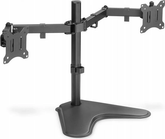 Mbajtës tavoline për 2 monitorë Digitus DA-90401 15"-32" VESA 75x75/100x100 i zi