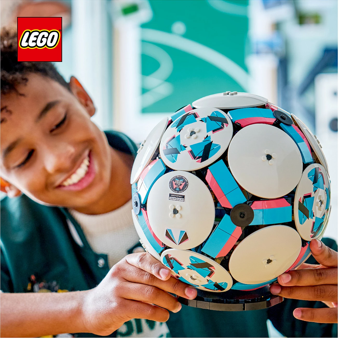 Set ndërtimi LEGO Football 43019, 1498 pjesë, multikolor