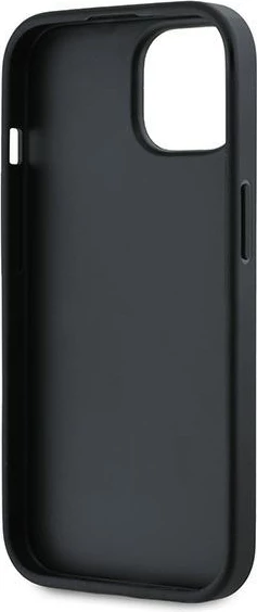 Mbështjellës Karl Lagerfeld Diagonal Quilted Script për iPhone 14/15/13, i zi