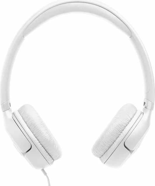 Kufje JBL Tune 530, me kabllo AUX 3.5mm, mikrofon, Pure Bass, të palosshme, të bardha
