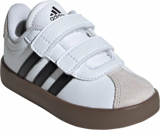 Atlete fëmijë adidas VL Court 3.0, të bardha/gri