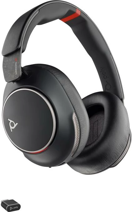 Kufje HP Poly Voyager Surround 85 (8G7T7AA) Bluetooth, ANC adaptiv, rreze 30m, wireless charging, zeza