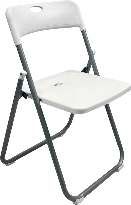 Karrige palosëse Edison, e bardhë, 38x49x73cm