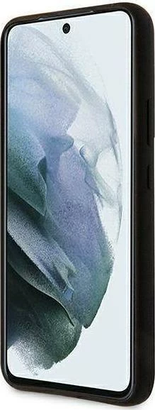 Mbështjellës Ferrari FESSIHCS22MBK On Track Silicone për Galaxy S22+ S906, silikon, i zi