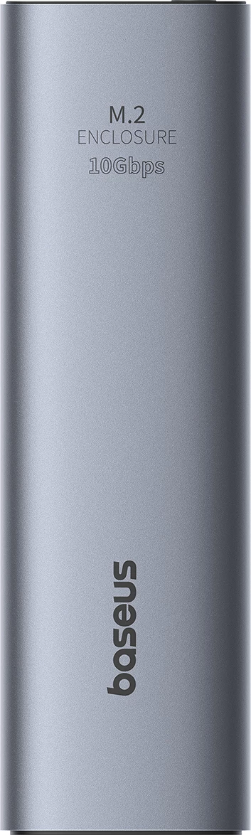 Kasë Baseus FlyJoy për SSD M.2 NVMe, 10Gb/s, Gri