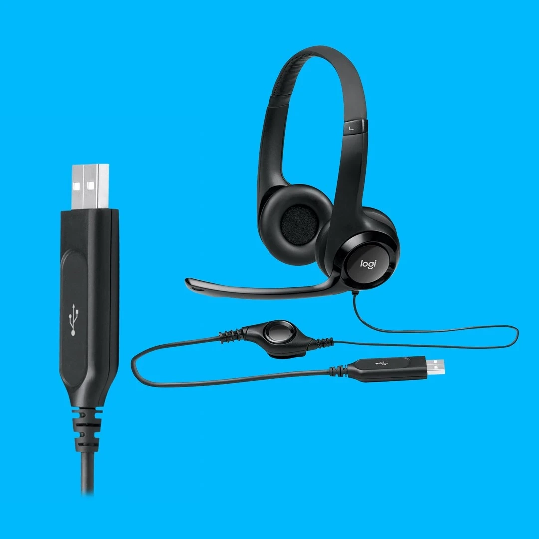 Kufje Logitech H390, të zeza