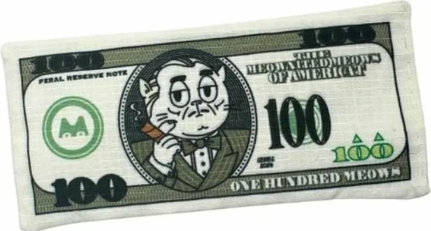 Lodër për mace, Paws & Whiskers, Miyav 1013, e bardhë, 14x7cm