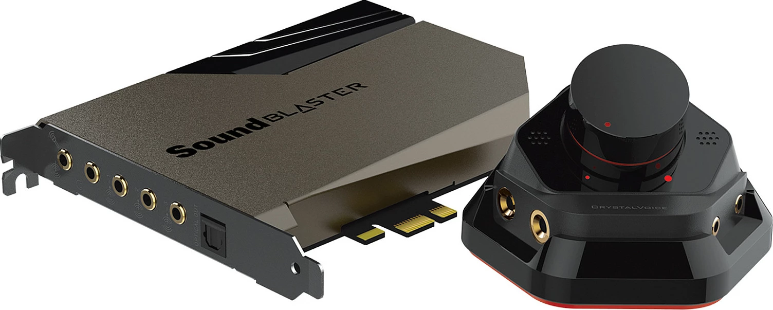 Kartë zëri Creative Labs Sound Blaster EA-7, 32-bit, PCIe, me modul kontrolli, e zezë