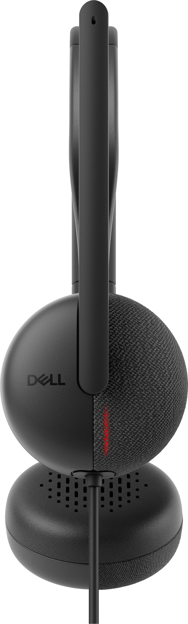 Kufje me mikrofon Dell USB-C Binaural NC, me kabllo 2 m, të zeza
