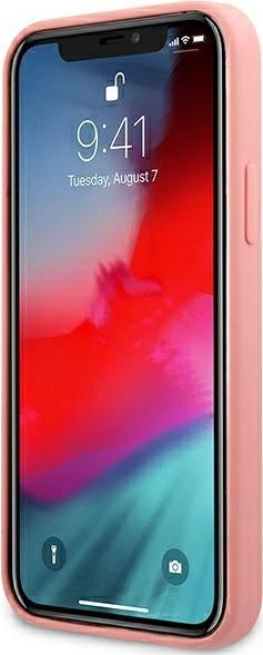 Mbështjellës Guess Peony Collection për iPhone 12 Pro Max 6.7", rozë
