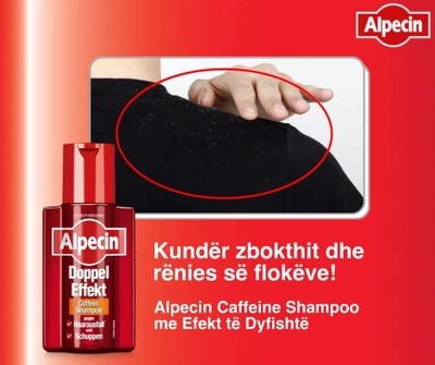 Alpecin Double Effect, 200ml Efekt të dyfishtë
