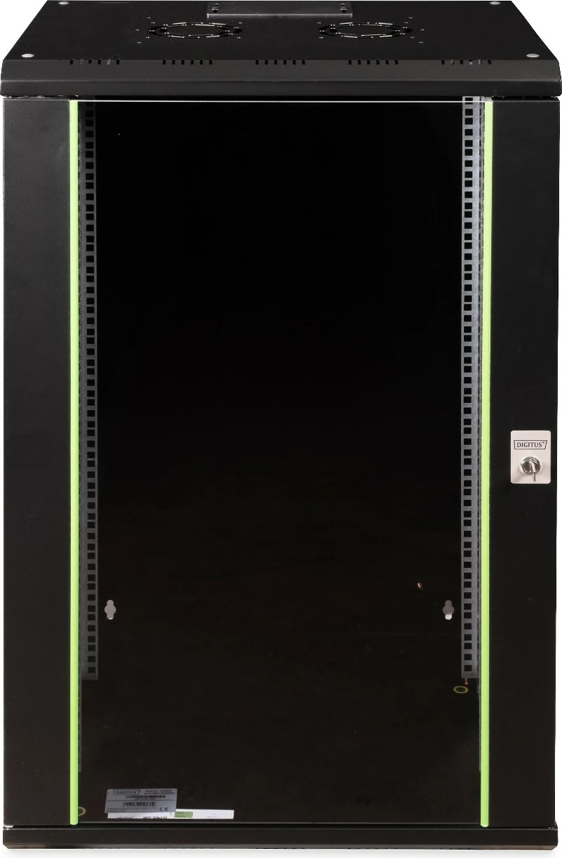 Kasë muri Digitus Unique 20HE, 998x600x450mm, e zezë