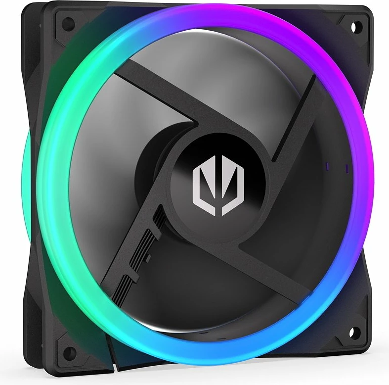 Ventilator PC Endorfy Corona 120 EY4A013, 120mm, ARGB, PWM 4-pin, 200-1600 RPM, i zi, 1 copë