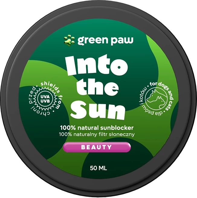 Krem dielli natyral për kafshë Green Paw Into The Sun 50ml
