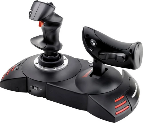 Joystick HOTAS Thrustmaster T-Flight HOTAS X, për PC/PS3, i zi