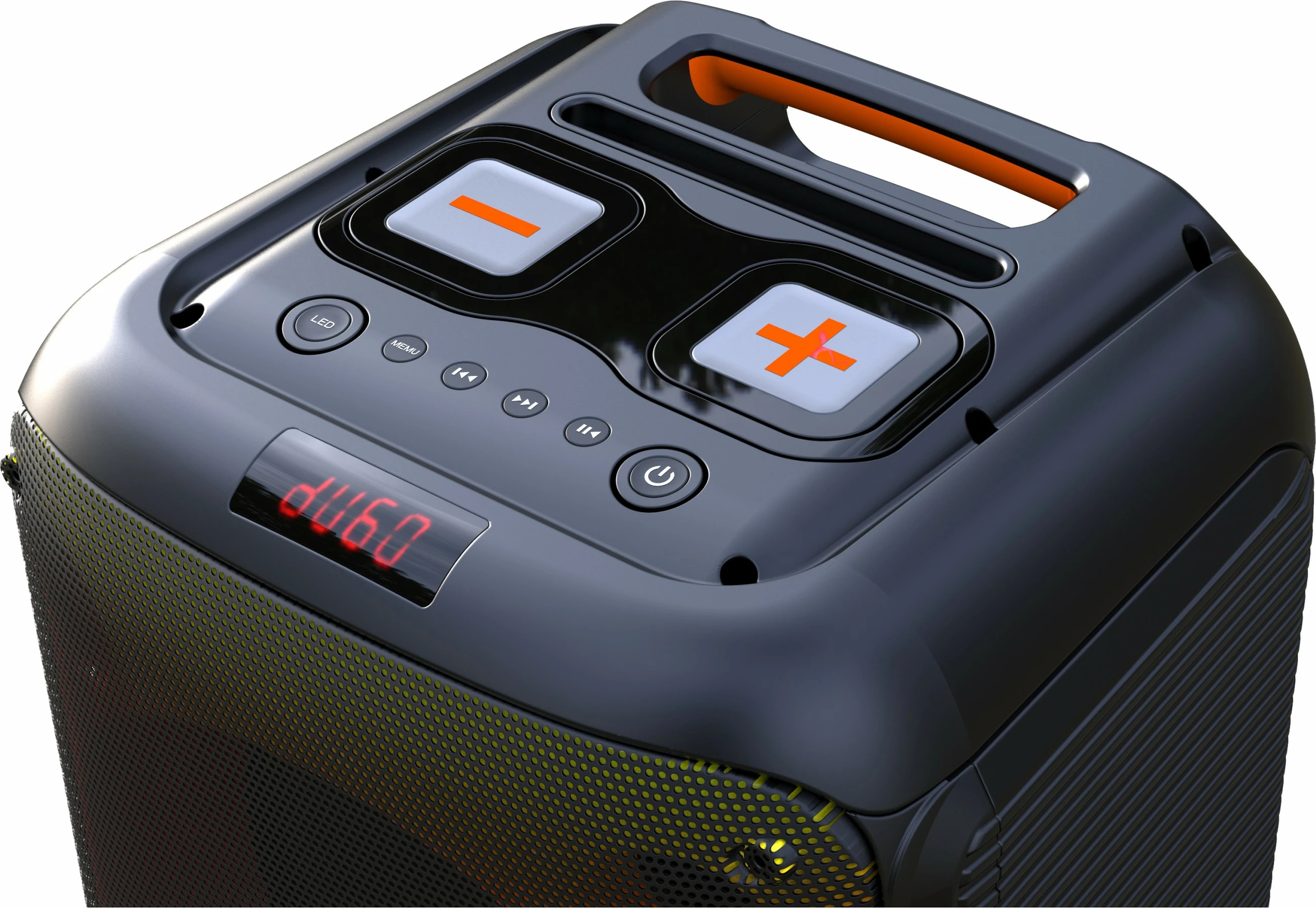 Altoparlant Denver BPS-250, party, me drita LED