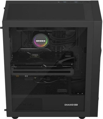 Ftohës me ujë për procesor Natec GENESIS Hydria 240, ARGB, i zi