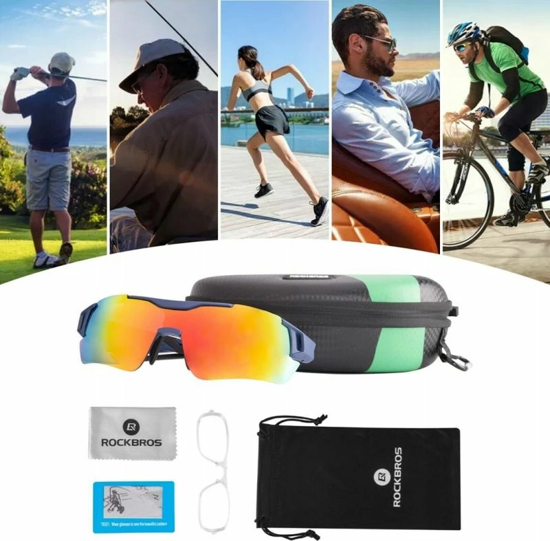 Syze sportive Rockbros, blu