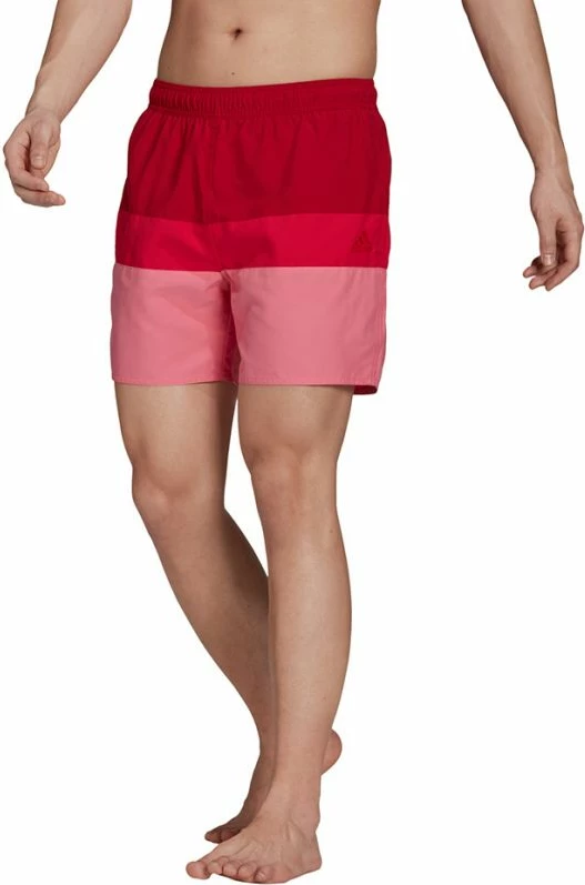 Shorce për meshkuj adidas, të kuqe me të rozë