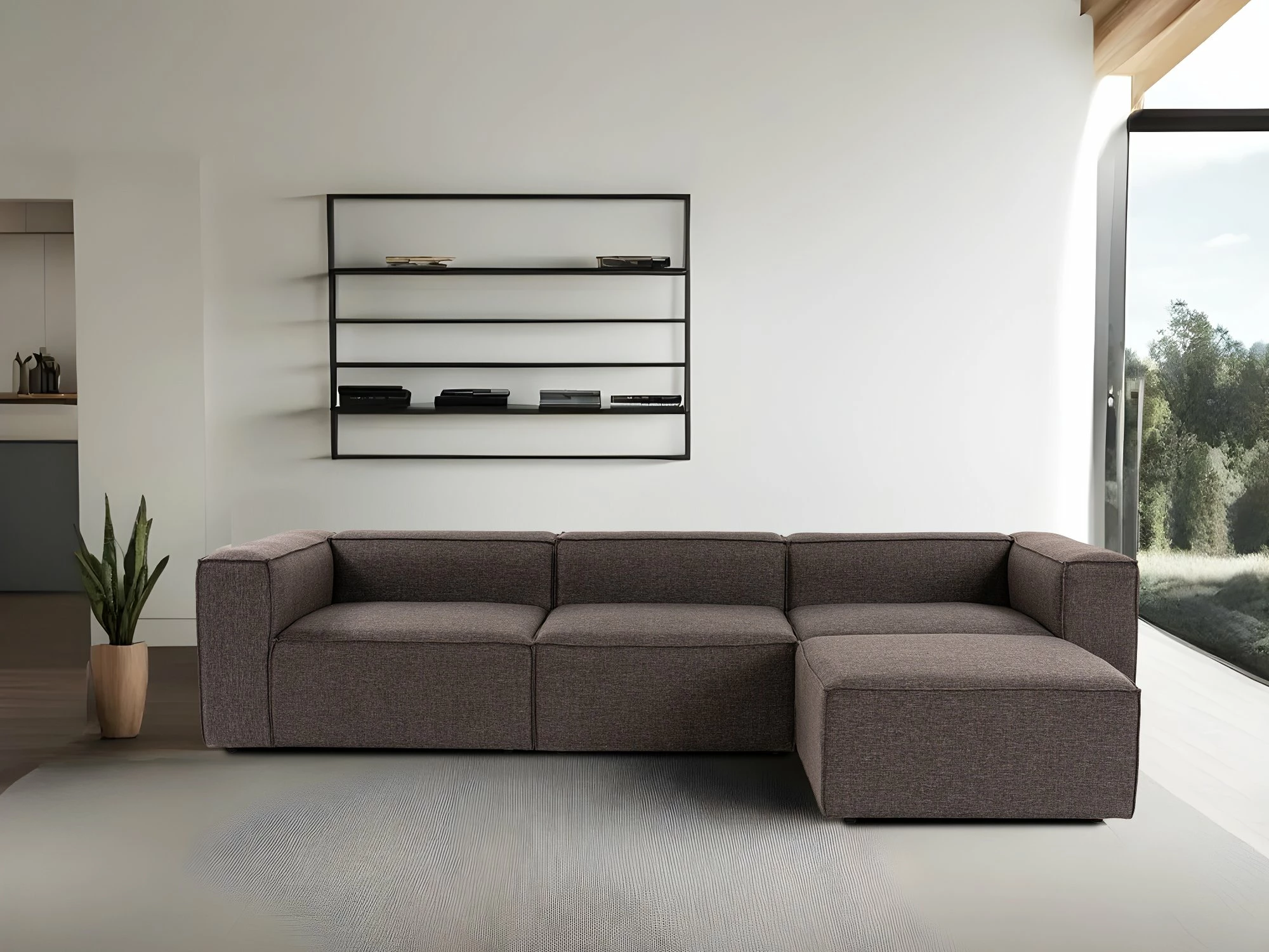 Këndollë Atelier del Sofa, Fora, ngjyrë kafe e errët