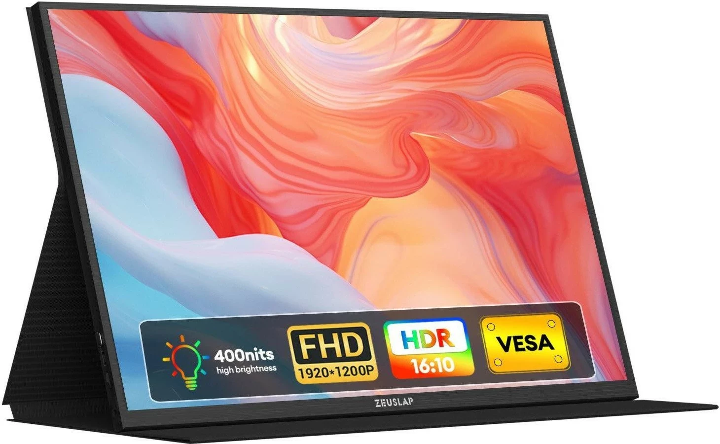 Monitor Zeuslap P16, 16", IPS, 1920x1200, 60Hz, i zi