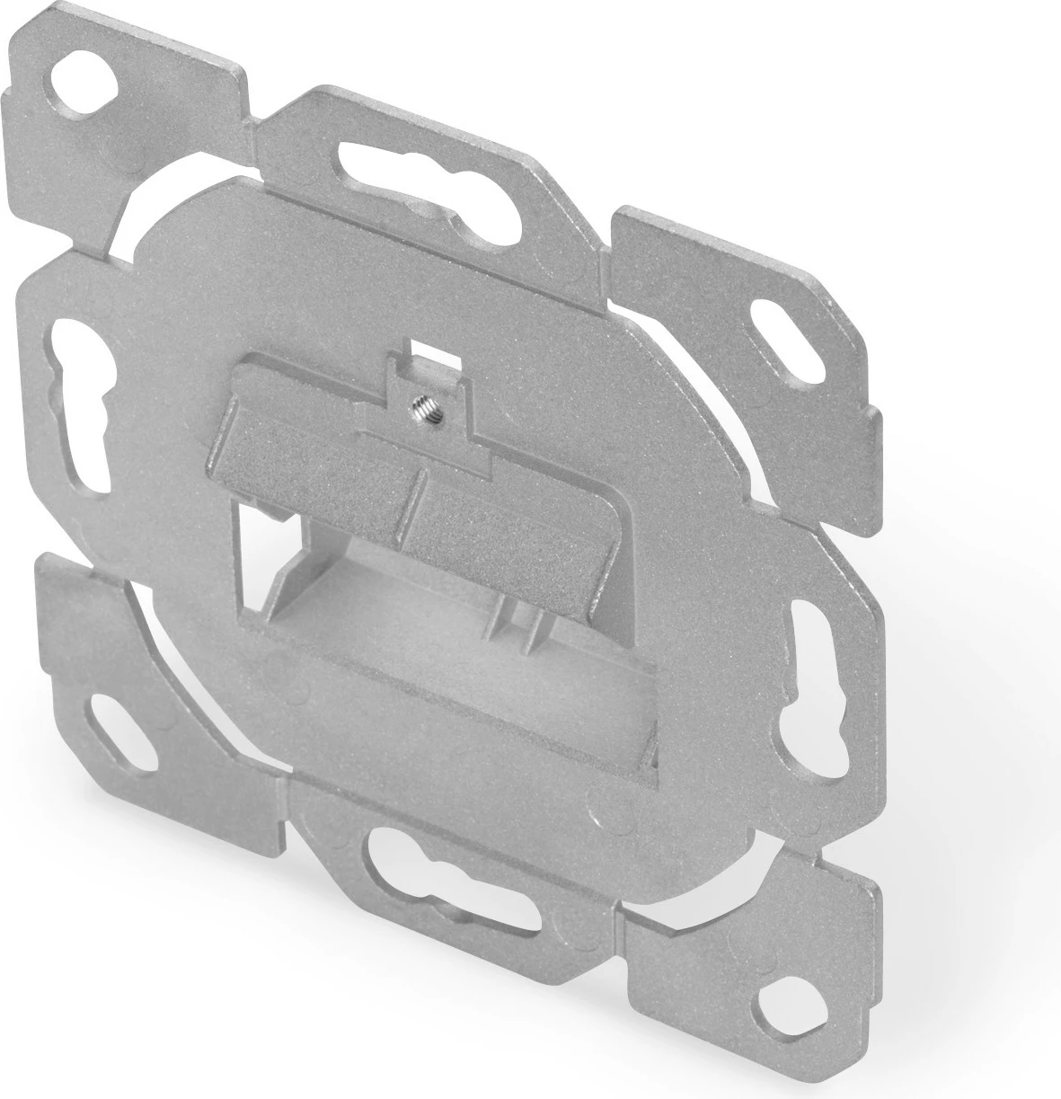 Pllakë murale Digitus për Keystone, metallic, pa vida, 1 portë