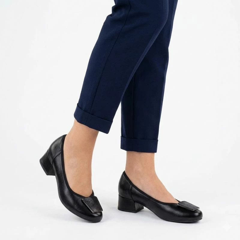 Këpucë për femra M. Daszyński SA279-1, të zeza