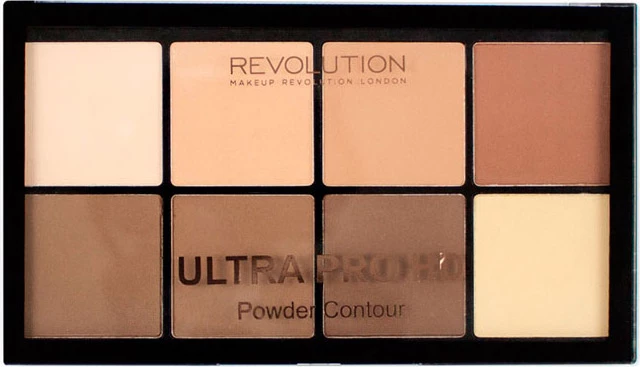 Revolution Ultra Pro HD Powder Contour Palette - Light Medium
