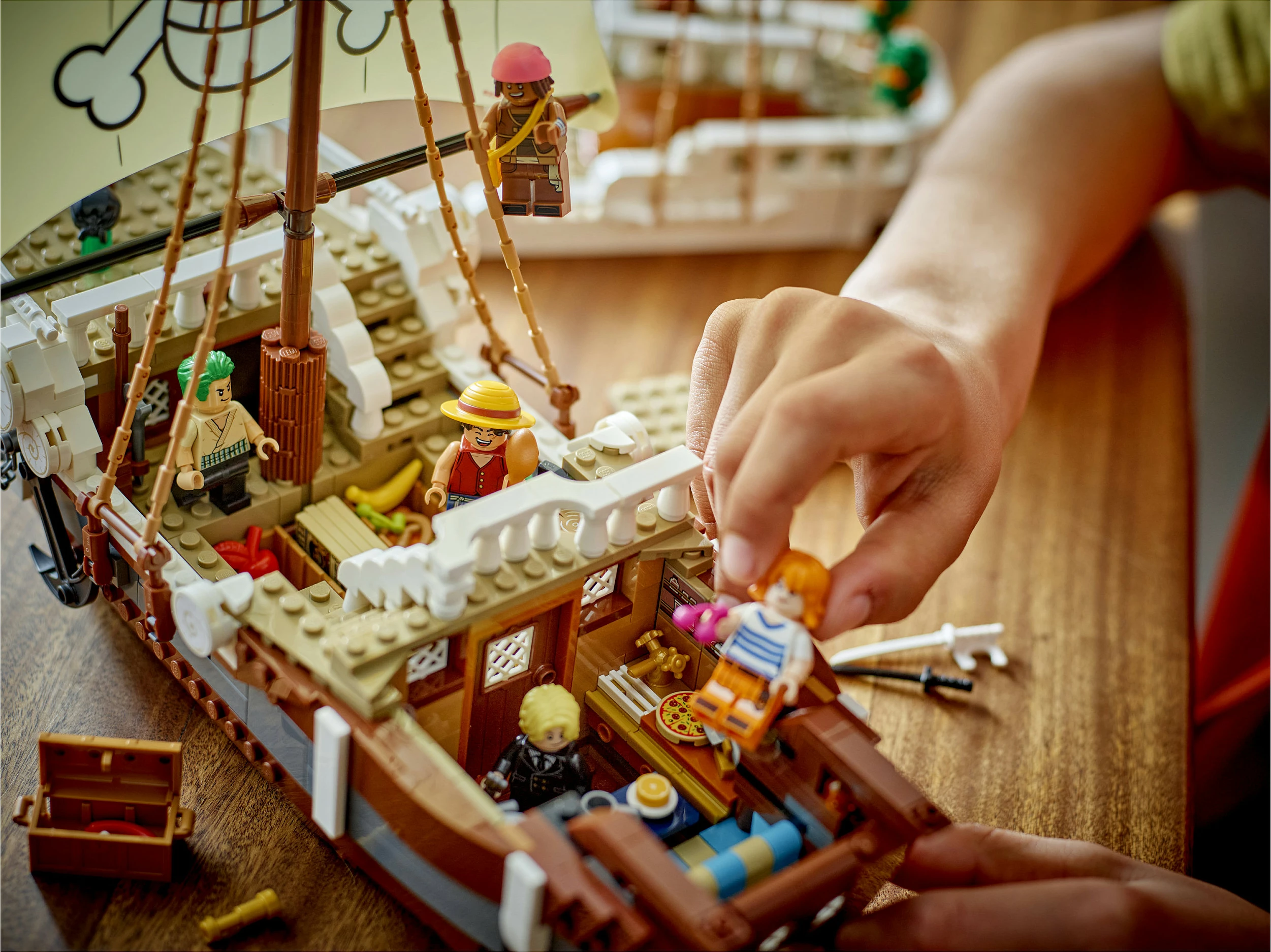 Set ndërtimi LEGO ONE PIECE The Going Merry Pirate Ship 75639, 1376 pjesë, 10+, multikolor
