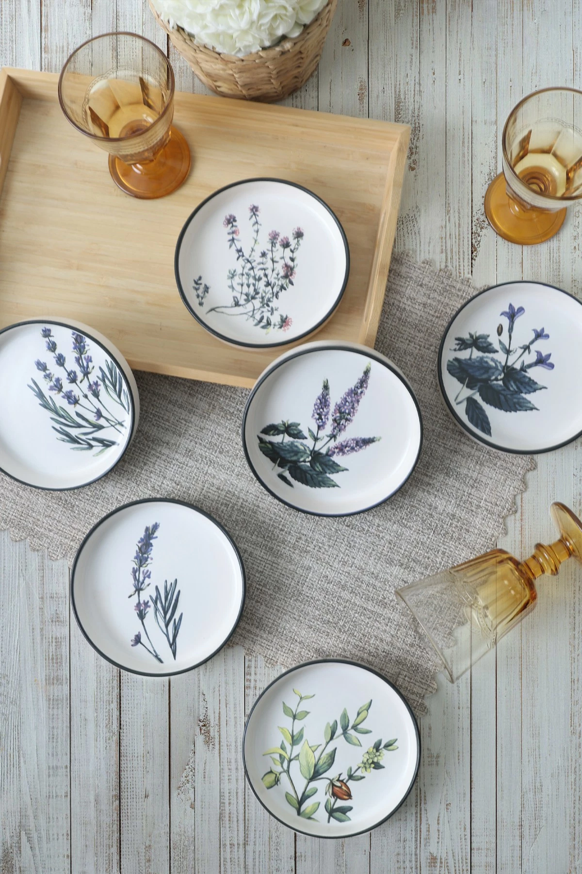 Set tasash për salcë, Hermia Concept, 6 copë, X00018725