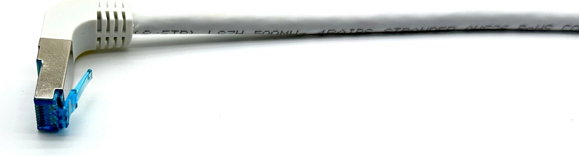 Kabllo rrjeti Cat6a EQUIP 3m, RJ-45 drejtë në kënd, e bardhë