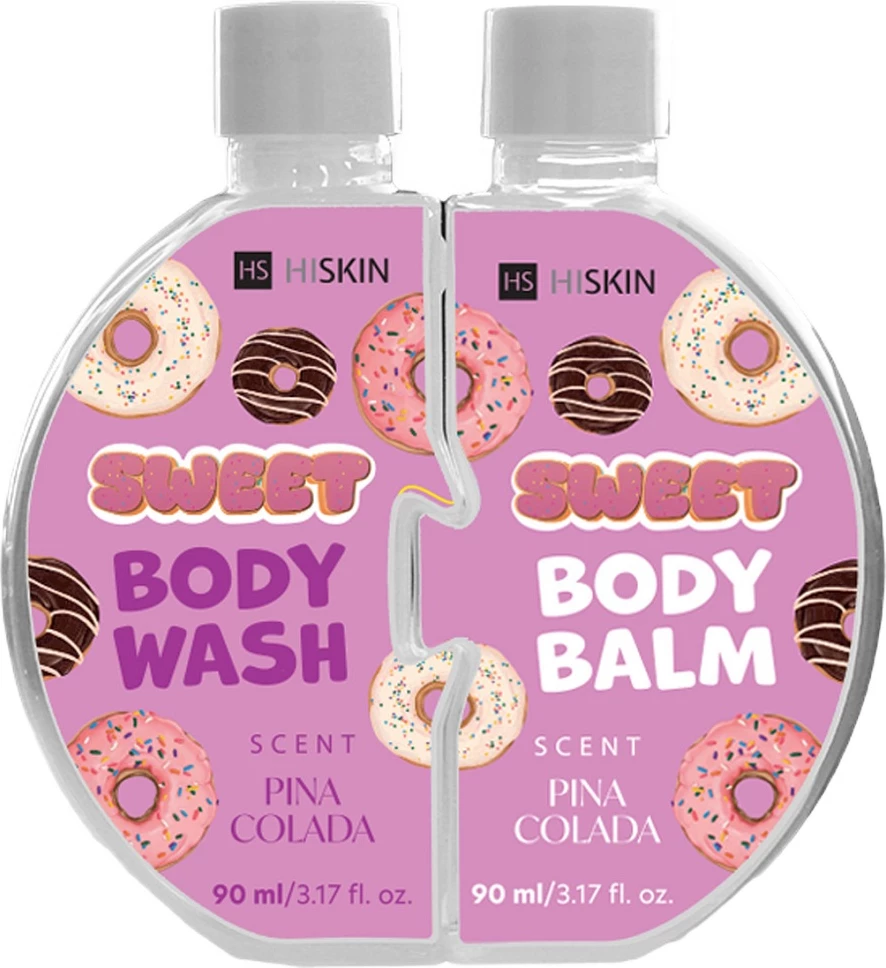 Set për trup HiSkin Puzzle Body Pina Colada, 2x90ml