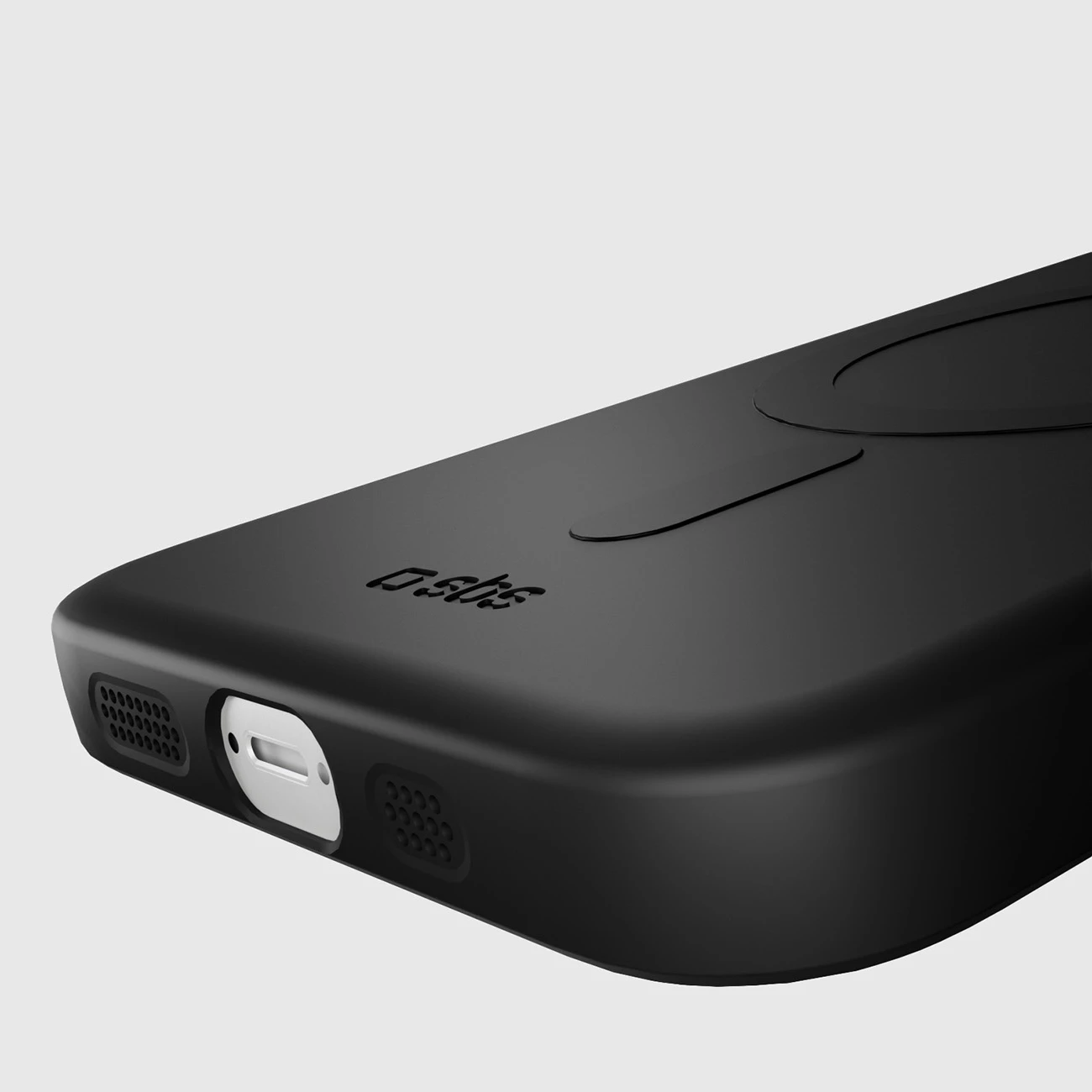 Mbështjellës SBS Instinct Mag për iPhone 16e/17e, MagSafe, TPU + mikrofibër, 20 g, i zi