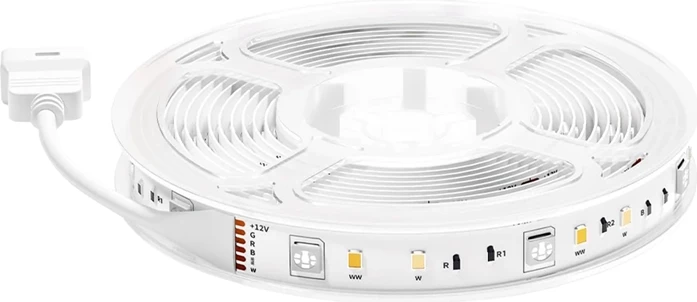 Shirit LED i mençur, SwitchBot, LED Strip Light 3 W1702110, 5 m RGBW, Wi‑Fi Bluetooth Matter, IP44