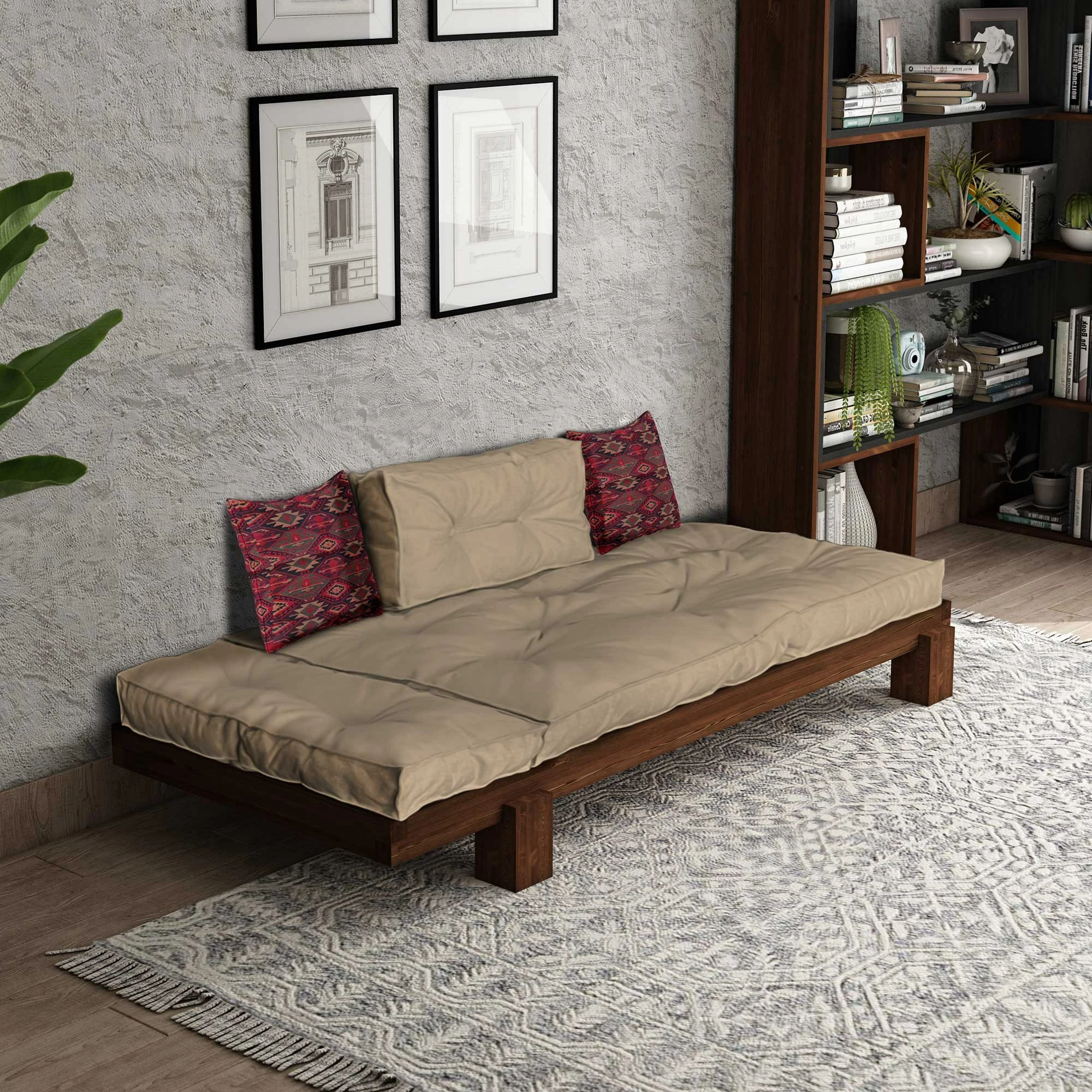 Lounge Atelier del Sofa, ngjyrë arrë dhe deve, CPT8321-200