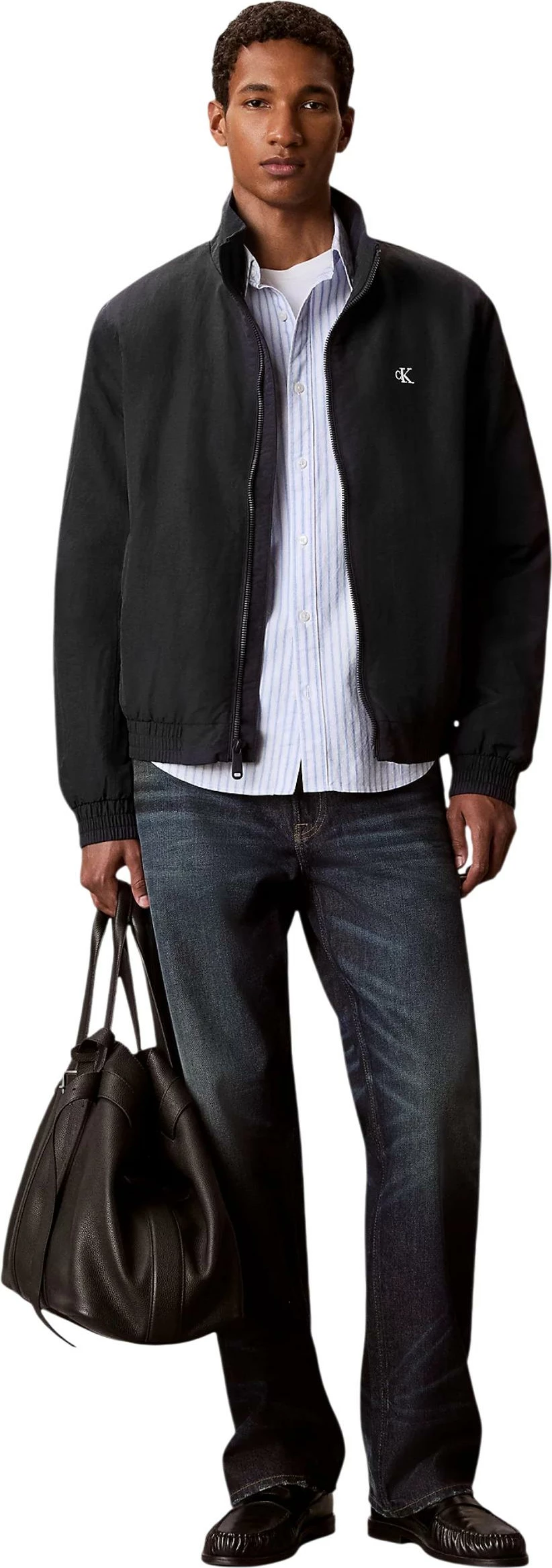 Jakne për meshkuj Calvin Klein Jeans LV04RG500G, e zezë [Madhësia: XL]