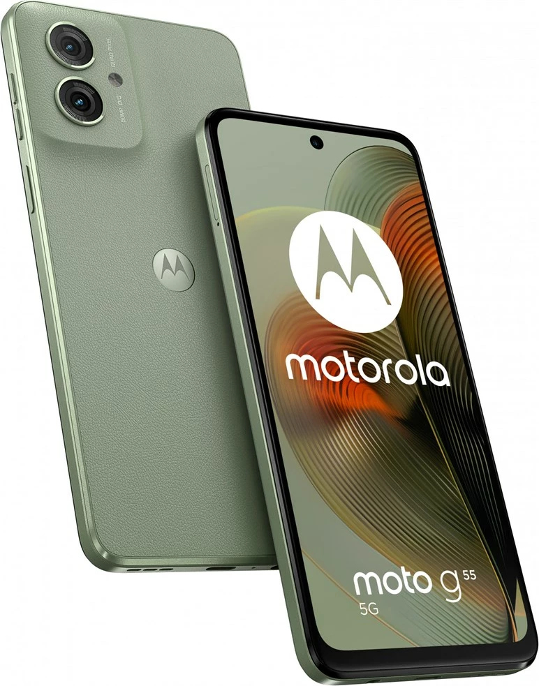 Celular Motorola moto g55 5G, 6.49", 12 GB RAM, 256 GB, i gjelbër